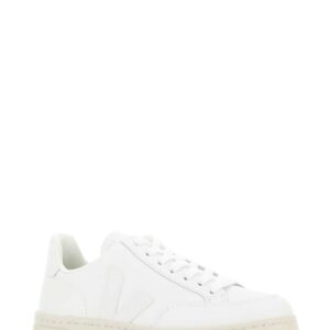 Alternative view of Veja White Leather V 12 Sneakers
