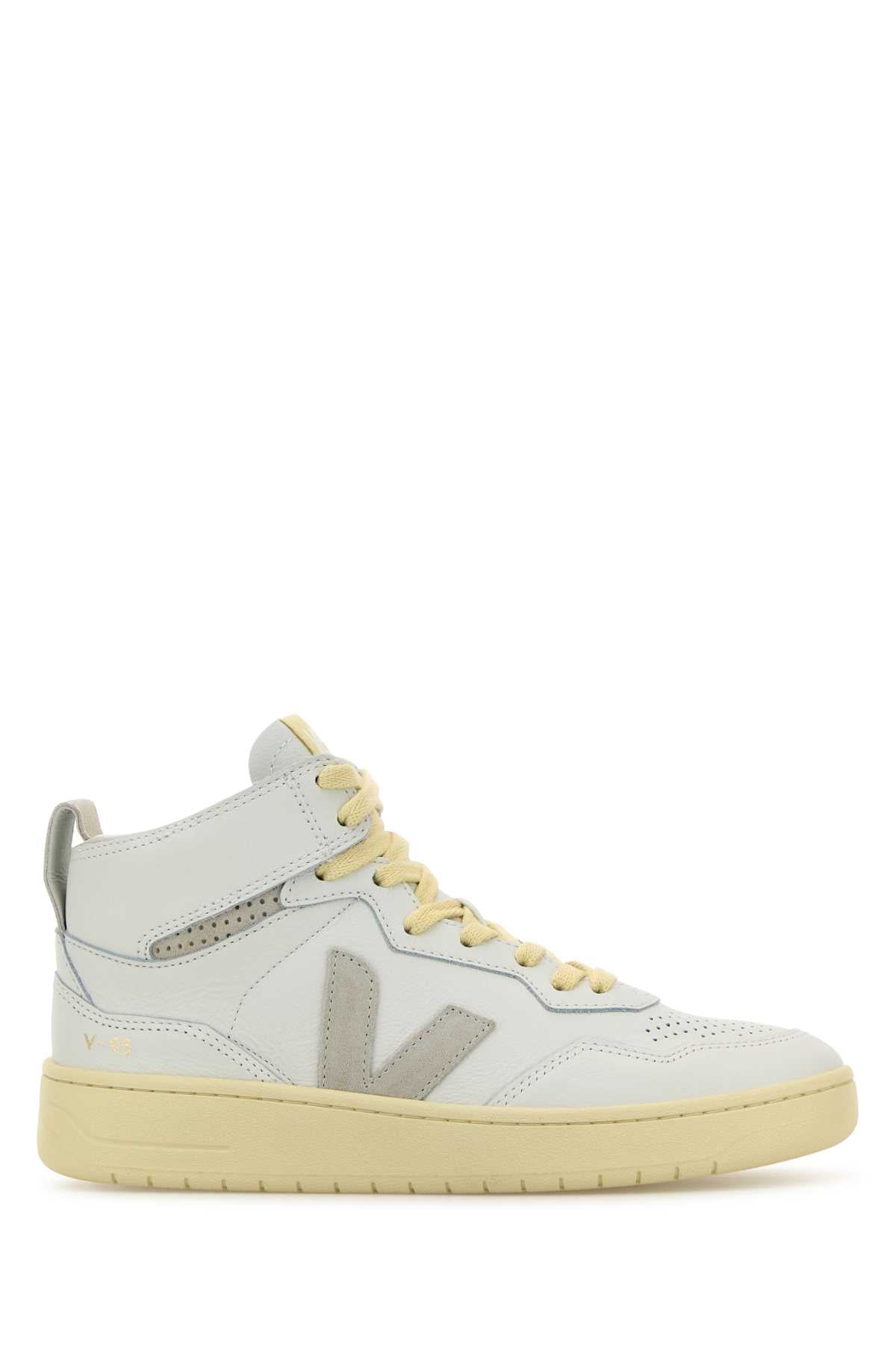 Veja White Leather V 95 Sneakers