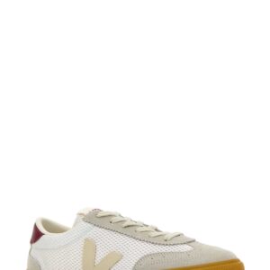 Alternative view of Veja White Mesh Volley Sneakers