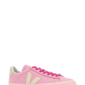 Alternative view of Veja Pink Leather Campo Sneakers