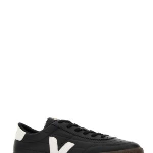 Alternative view of Veja Black Leather Panenka Sneakers