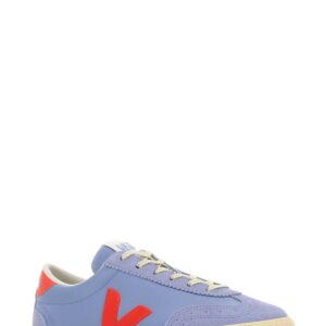 Alternative view of Veja Powder Blue Leather Volley O.T. Sneakers