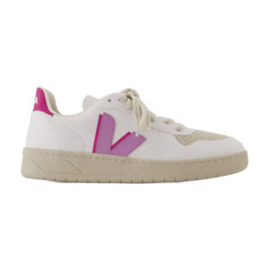 V 10 W Sneakers Veja Cotton White