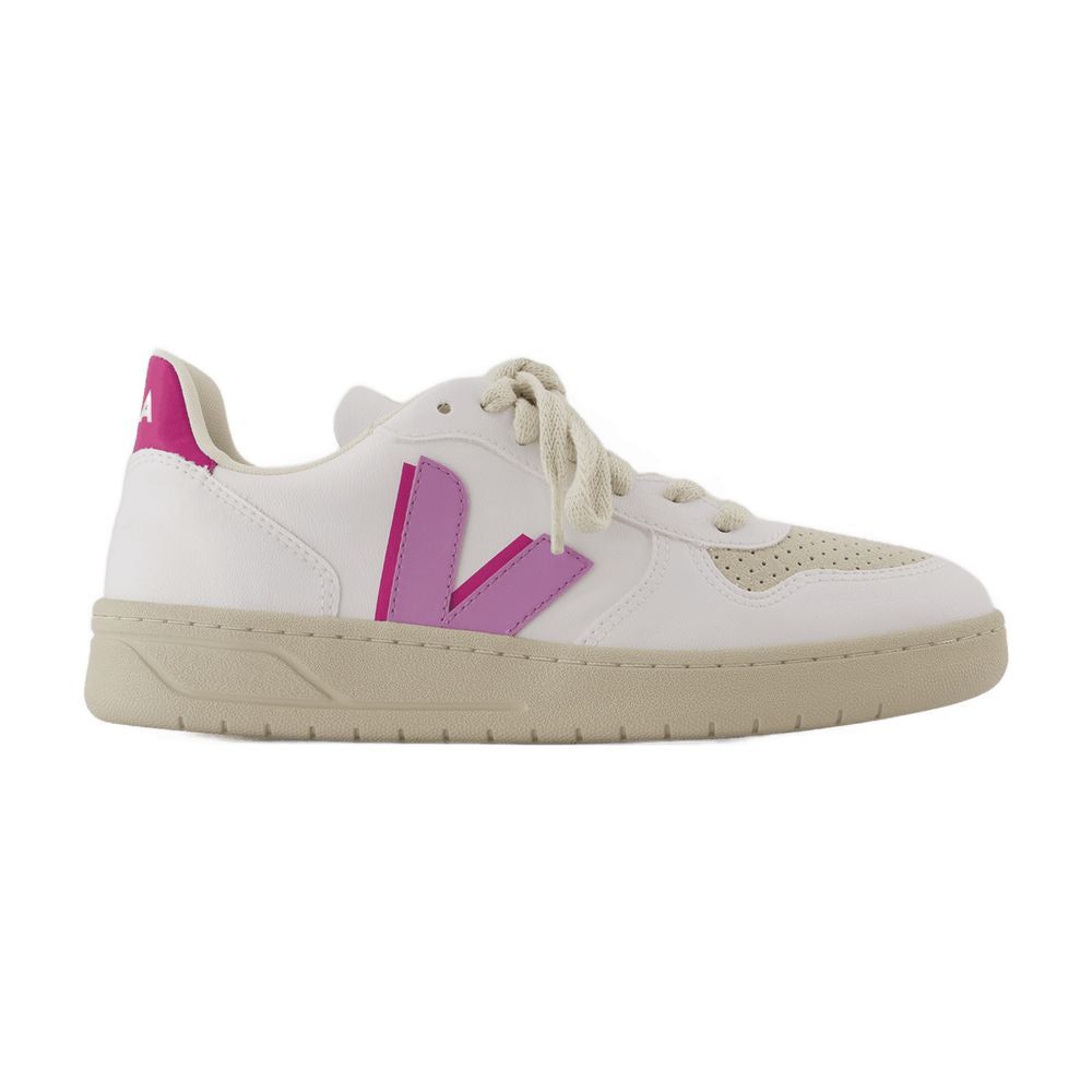 V 10 W Sneakers Veja Cotton White