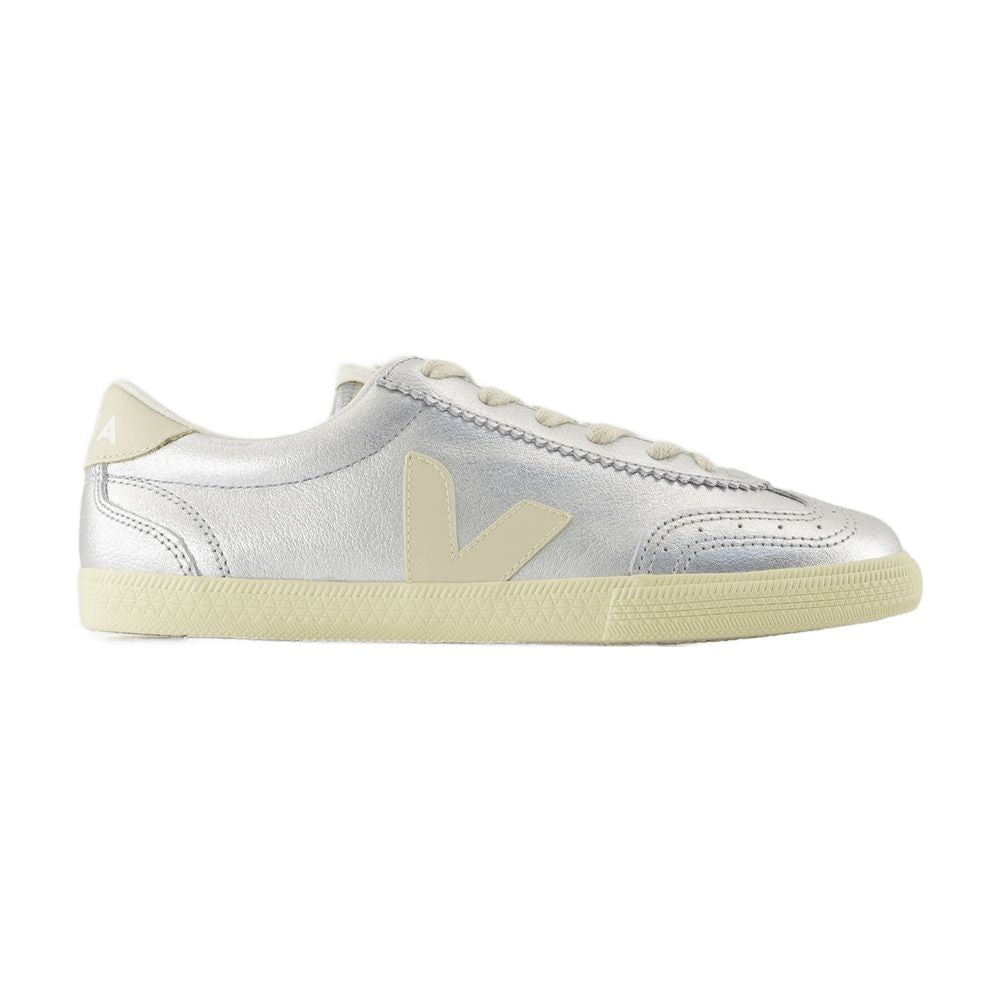 Volley Sneakers Veja Leather Silver