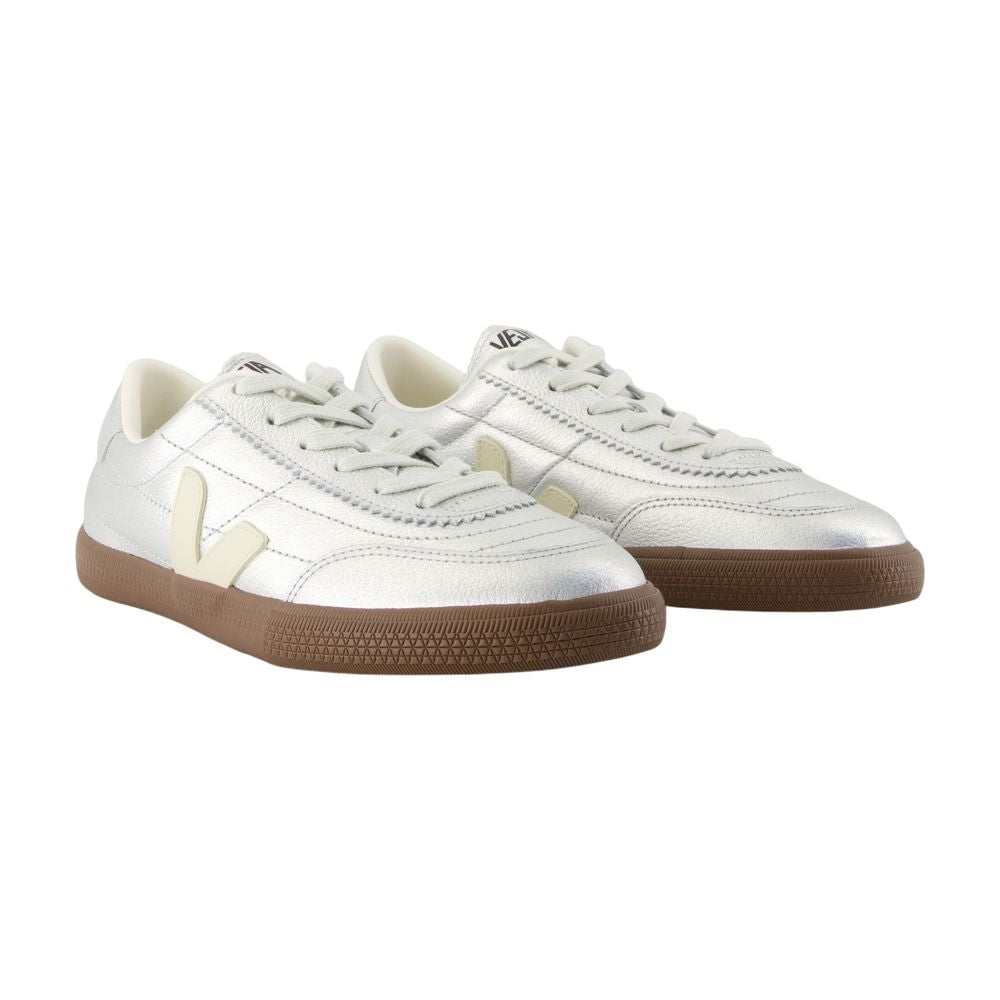 Panenka Sneakers Veja Leather Silver – Image 2