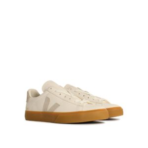 Alternative view of Veja 'Campo Natura' White Lear Sneakers