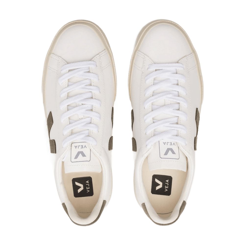 Campo Sneakers Veja White/Khaki Leather – Image 3
