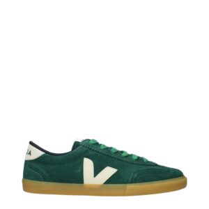Veja Women's Suede Green Sneakers