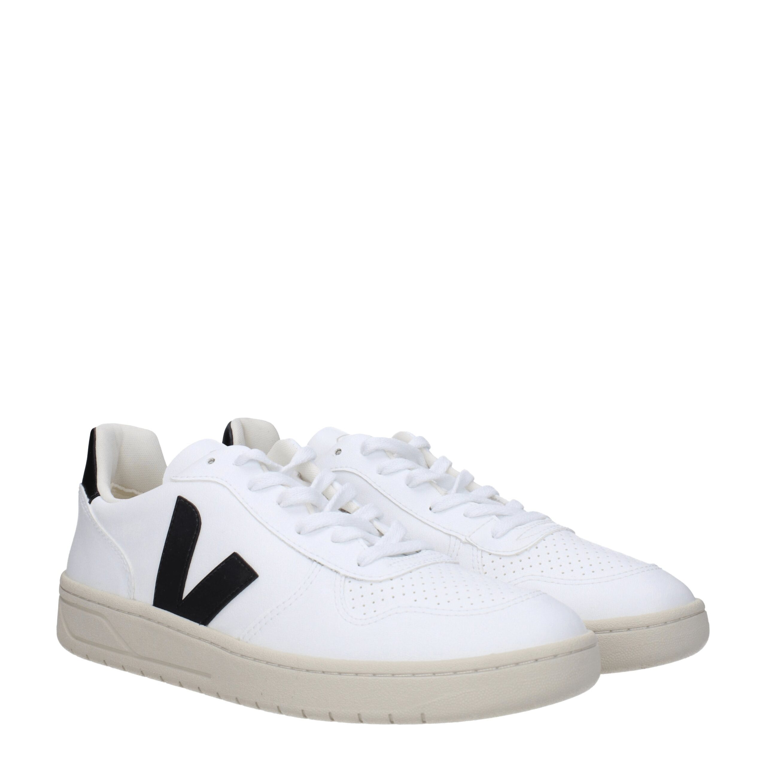 Veja Sneakers V 10 Men Eco Leather White/Black – Image 2