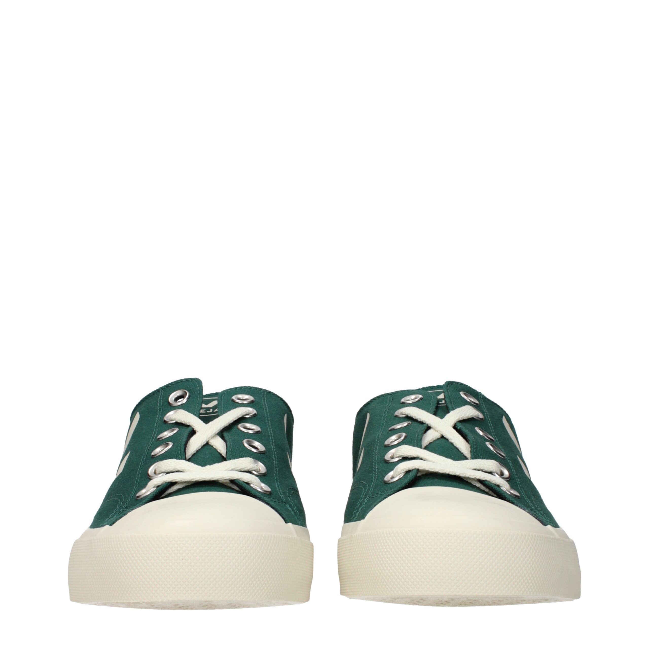Veja Men's Sneakers Green Fabric – Image 3