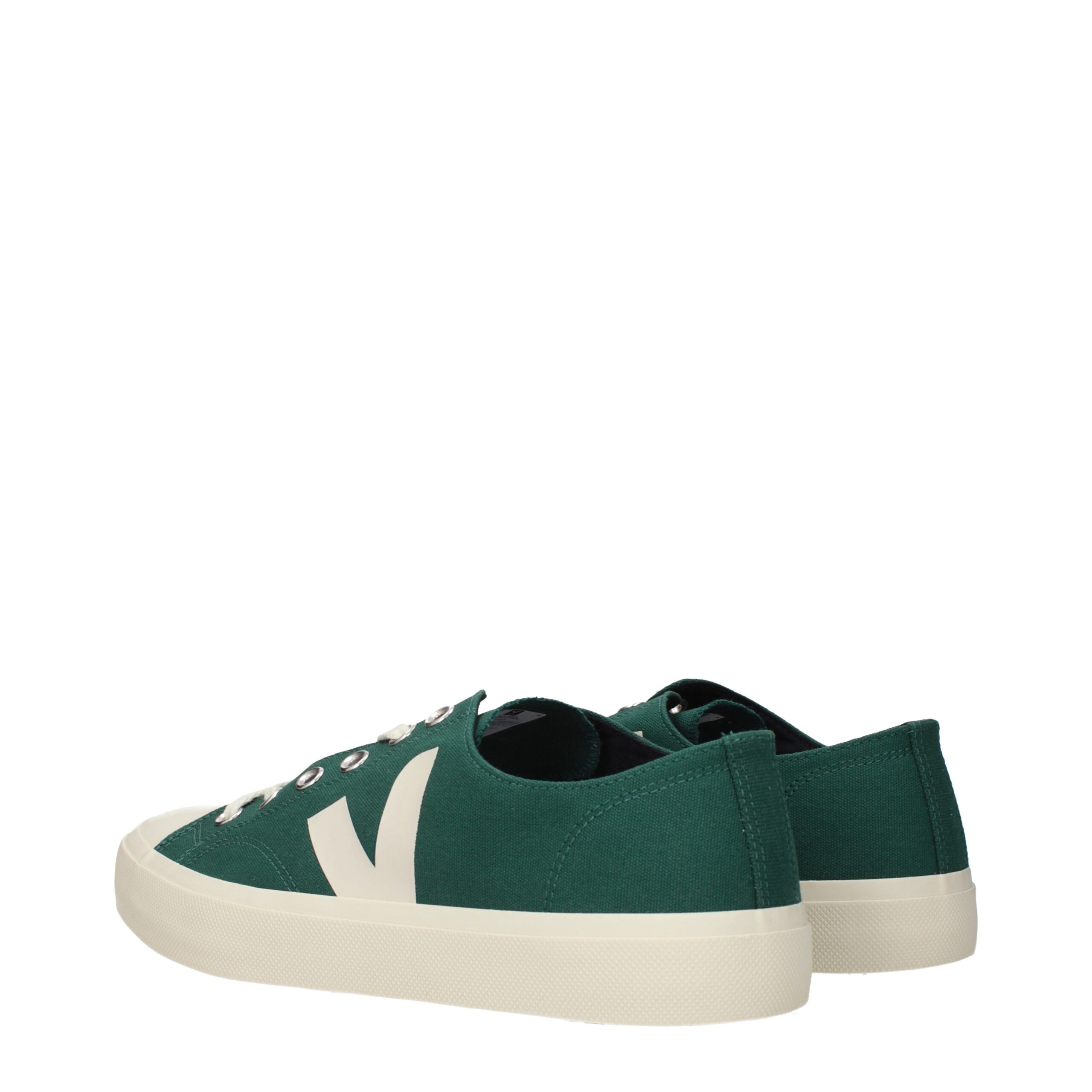 Veja Men's Sneakers Green Fabric – Image 4