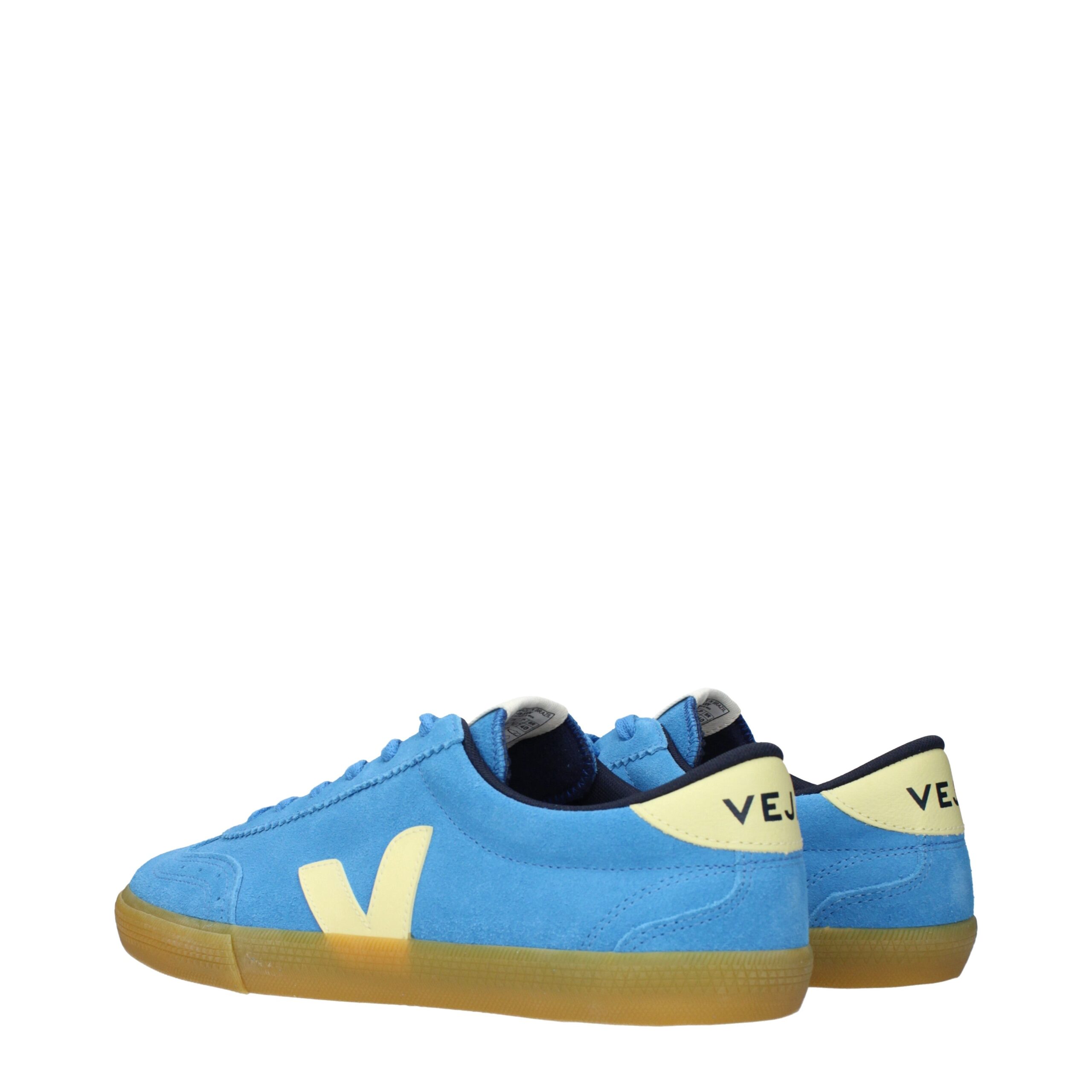 Veja Men's Sneakers Suede Sky Blue/Sole – Image 4